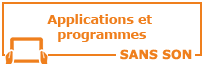 Applications et programmes